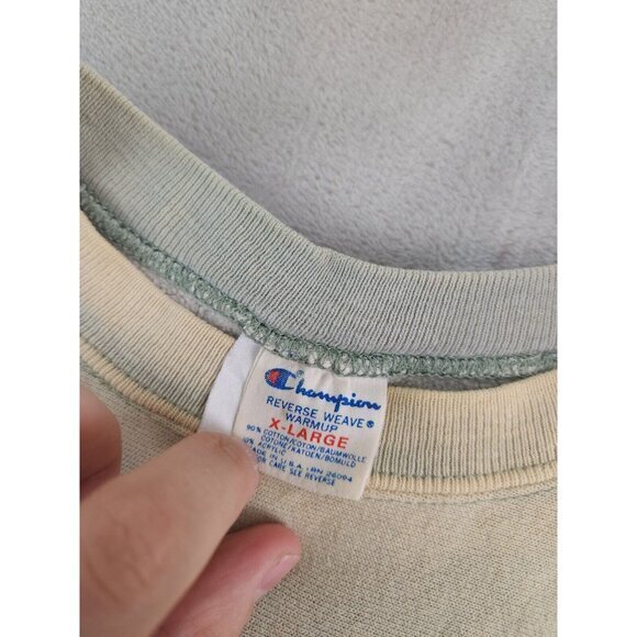 Vintage Champion Reverse Weave Warmup Fraternity Alpha Epsilon Pi Mens XL 80s - Picture 4 of 10